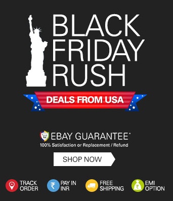 India Desire : Ebay Black Friday Rush: Unbelievable Discounts Every Hour